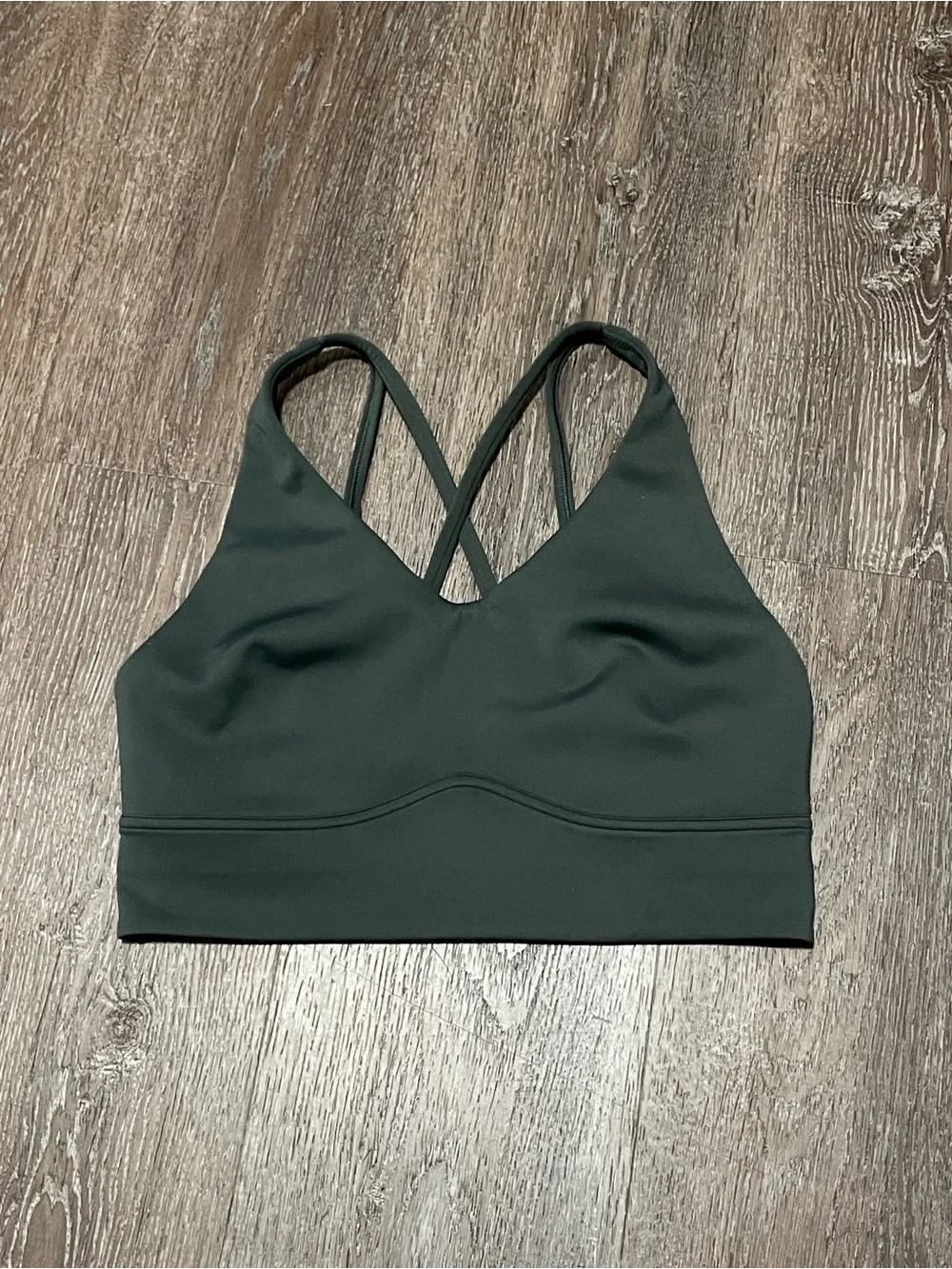 EUC Lululemon Matching Smoked Spruce Set. Size Top 8/Bottom 6